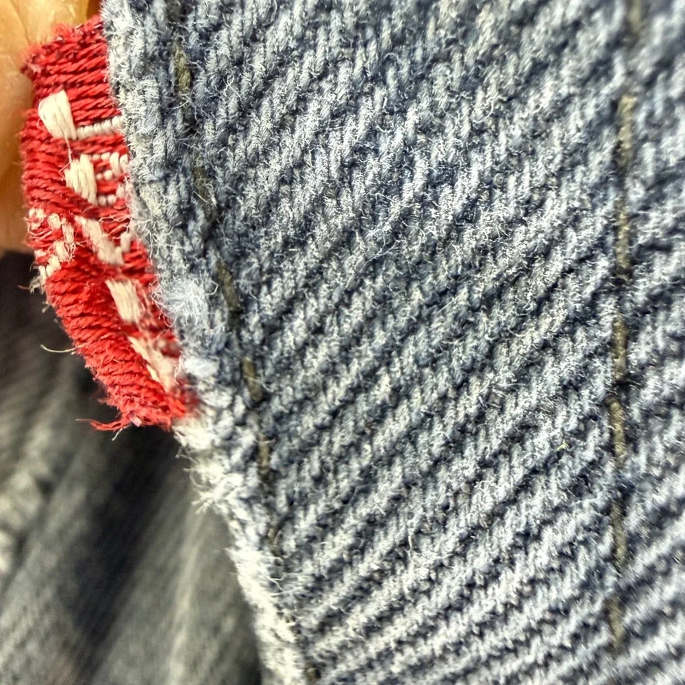Levi's 501xx Jeans 33x34 (fit 32X31) Vintage 90s Made USA Button Fly Distressed